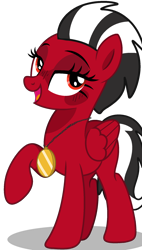 Size: 1192x2100 | Tagged: safe, artist:lavender-bases, artist:small-brooke1998, oc, oc only, pegasus, pony, base used, good end, ponified, shatter (transformers), simple background, solo, transformers, transparent background