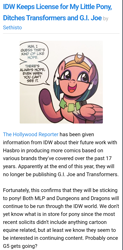 Size: 1082x2208 | Tagged: safe, idw, somnambula, equestria daily, g4, meta, yay