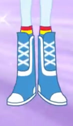 Size: 234x401 | Tagged: safe, screencap, rainbow dash, equestria girls, g4, boots, boots shot, eg stomp, high heel boots, legs, pictures of legs, shoes, the eg stomp