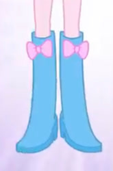 Size: 252x382 | Tagged: safe, screencap, pinkie pie, equestria girls, g4, boots, boots shot, eg stomp, high heel boots, legs, pictures of legs, shoes, the eg stomp