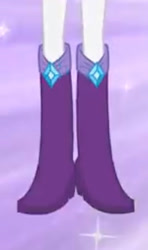 Size: 246x415 | Tagged: safe, screencap, rarity, equestria girls, g4, boots, boots shot, eg stomp, high heel boots, legs, pictures of legs, shoes, the eg stomp