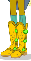 Size: 548x1068 | Tagged: safe, screencap, applejack, equestria girls, g4, boots, boots shot, crystal guardian, legs, pictures of legs, shoes, simple background, white background