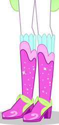 Size: 509x1068 | Tagged: safe, screencap, fluttershy, equestria girls, g4, boots, boots shot, clothes, crystal guardian, denim, high heel boots, jeans, legs, pants, pictures of legs, shoes