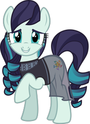 Size: 6000x8240 | Tagged: safe, artist:twilirity, coloratura, earth pony, pony, g4, .svg available, absurd resolution, clothes, female, mare, simple background, solo, transparent background, vector
