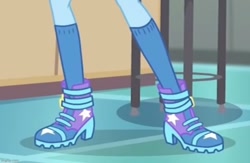 Size: 828x541 | Tagged: safe, screencap, trixie, equestria girls, equestria girls specials, g4, my little pony equestria girls: better together, my little pony equestria girls: forgotten friendship, cropped, legs, pictures of legs
