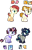 Size: 1558x2437 | Tagged: safe, artist:rickysocks, adagio dazzle, applejack, big macintosh, coloratura, donut joe, fluttershy, party favor, twilight sparkle, oc, alicorn, earth pony, pegasus, pony, unicorn, equestria girls, g4, butt freckles, cape, clothes, coat markings, crack ship offspring, crack shipping, donutdazzle, earth pony oc, female, filly, foal, freckles, gem, horn, jewelry, leaves, lesbian, magical lesbian spawn, male, messy mane, necklace, offspring, parent:adagio dazzle, parent:applejack, parent:big macintosh, parent:coloratura, parent:donut joe, parent:fluttershy, parent:party favor, parent:twilight sparkle, parents:donutdazzle, parents:fluttermac, parents:rarajack, parents:twifavor, pegasus oc, screencap reference, see-through, ship:fluttermac, ship:rarajack, shipping, simple background, siren gem, straight, transparent background, twifavor, twilight sparkle (alicorn), unicorn oc, unshorn fetlocks