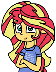 Size: 780x1000 | Tagged: safe, artist:jadeharmony, sunset shimmer, equestria girls, g4, crossover, cute, ralph breaks the internet, shimmerbetes, the little mermaid