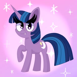 Size: 1826x1843 | Tagged: safe, artist:twilysparky, twilight twinkle, pony, unicorn, female, mare, solo