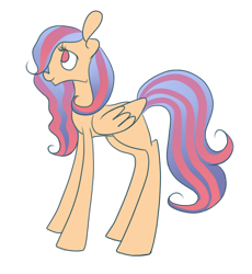 Size: 740x804 | Tagged: safe, artist:tinyfeather, oc, oc only, oc:sirocco, pegasus, pony, female, mare, pegasus oc, simple background, smiling, solo, transparent background