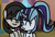 Size: 800x540 | Tagged: safe, artist:jadeharmony, octavia melody, sonata dusk, g4, cute, female, lesbian, nuzzling, shipping, sonatabetes, sontavia