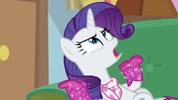 Size: 1920x1080 | Tagged: safe, screencap, rarity, pony, g4, the end in friend, boots, glitter boots, shoes, solo, starlight's office