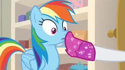 Size: 1920x1080 | Tagged: safe, screencap, rainbow dash, rarity, g4, the end in friend, boop, boots, glitter boots, shoes