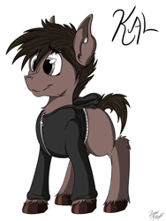 Size: 3024x4032 | Tagged: safe, artist:officiallunardj, oc, oc:kal, pony, clothes, solo