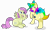 Size: 8800x5226 | Tagged: safe, artist:rainbowtashie, oc, oc:charitable nature, oc:rainbow tashie, alicorn, earth pony, pegasus, pony, unicorn, alicorn oc, blushing, bow, butt, commissioner:bigonionbean, cutie mark, embarrassed, extra thicc, female, flank, fusion, fusion:fluttershy, fusion:rarity, hair bow, horn, mare, parent:fluttershy, parent:rarity, plot, simple background, spread wings, tail, tail bow, transparent background, wings, writer:bigonionbean