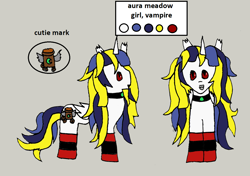 Size: 1246x875 | Tagged: safe, artist:ask-luciavampire, oc, undead, vampire, vampony, ask-ponys-gamer-club, tumblr