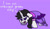 Size: 1280x747 | Tagged: safe, artist:exoticeon, oc, oc only, oc:spooky, pony, unicorn, clothes, context is for the weak, dress, female, filly, foal, horn, purple background, simple background, solo, unicorn oc, wrong eye color