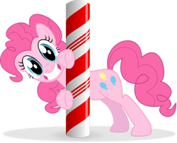 Size: 2721x2204 | Tagged: safe, artist:blackgryph0n, pinkie pie, earth pony, pony, g4, female, high res, looking at you, simple background, transparent background, vector