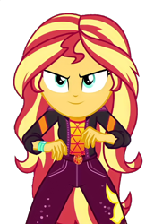 Size: 1058x1538 | Tagged: safe, edit, edited screencap, screencap, sunset shimmer, equestria girls, equestria girls specials, g4, my little pony equestria girls: better together, my little pony equestria girls: sunset's backstage pass, female, not a vector, simple background, solo, transparent background