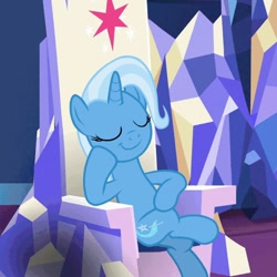 Size: 600x600 | Tagged: safe, trixie, all bottled up, animated