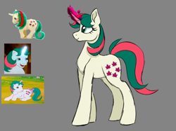 Size: 1280x959 | Tagged: safe, artist:horse-time-babey, gusty, pony, unicorn, g1, solo