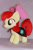 Size: 2848x4272 | Tagged: safe, artist:whitedove-creations, apple bloom, earth pony, pony, g4, cape, clothes, cmc cape, female, filly, foal, irl, photo, plushie, solo