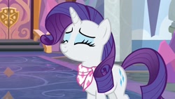 Size: 1920x1080 | Tagged: safe, screencap, rarity, pony, unicorn, g4, the end in friend, female, mare, neckerchief, solo