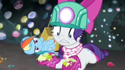 Size: 1920x1080 | Tagged: safe, screencap, rainbow dash, rarity, g4, the end in friend, boots, glitter boots, shoes