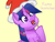 Size: 3000x2300 | Tagged: safe, artist:llamalauncher, twilight sparkle, alicorn, pony, g4, candy, candy cane, christmas, female, food, hat, high res, holiday, licking, santa hat, simple background, solo, tongue out, twilight sparkle (alicorn)