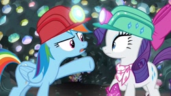 Size: 1920x1080 | Tagged: safe, screencap, rainbow dash, rarity, g4, the end in friend, boots, glitter boots, shoes