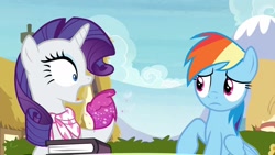 Size: 1920x1080 | Tagged: safe, screencap, rainbow dash, rarity, g4, the end in friend, boots, glitter boots, shoes