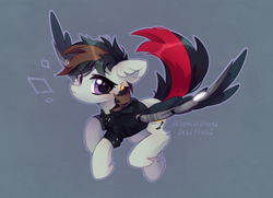 Size: 2524x1828 | Tagged: safe, artist:dedfriend, oc, oc only, pegasus, pony, solo