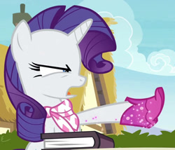 Size: 1092x936 | Tagged: safe, screencap, rarity, g4, my little pony: friendship is magic, the end in friend, boots, cropped, glitter boots, shoes, solo