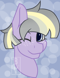 Size: 774x1001 | Tagged: safe, artist:bookieverse-nextgen, oc, oc:comet flash, earth pony, pony, base used, bookieverse, female, freckles, next generation, offspring, parent:star tracker, parent:twilight sparkle, parents:twitracker