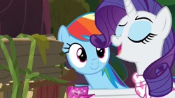 Size: 1920x1080 | Tagged: safe, screencap, rainbow dash, rarity, g4, the end in friend, boots, glitter boots, shoes