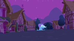 Size: 1280x720 | Tagged: safe, screencap, trixie, pony, g4, magic duel, night, solo, tripsie