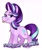 Size: 2440x2939 | Tagged: safe, artist:luximus17, starlight glimmer, pony, unicorn, g4, :p, chest fluff, eyebrows, eyebrows visible through hair, female, high res, lidded eyes, looking at you, mare, raspberry, simple background, smiling, smiling at you, solo, tongue out, white background