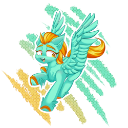 Size: 3000x3000 | Tagged: safe, artist:thieftea, lightning dust, pegasus, pony, g4, high res, solo