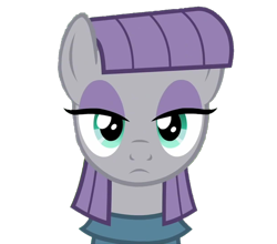 Size: 1228x1080 | Tagged: safe, edit, edited screencap, screencap, maud pie, earth pony, pony, g4, season 6, the gift of the maud pie, female, looking at you, mare, not a vector, simple background, solo, transparent background