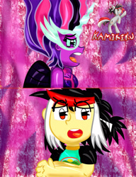 Size: 3000x3900 | Tagged: safe, artist:kamikiku, sci-twi, twilight sparkle, oc, equestria girls, g4, my little pony equestria girls: legend of everfree, 1000 hours in ms paint, high res, midnight sparkle