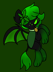 Size: 1801x2450 | Tagged: safe, artist:derpyalex2, oc, oc only, pony, bat wings, solo, wings