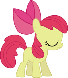 Size: 8695x10000 | Tagged: safe, artist:starshinecelestalis, apple bloom, earth pony, pony, g4, the cutie mark chronicles, female, filly, foal, simple background, transparent background, vector