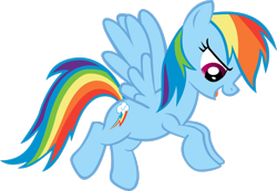 Size: 2944x2037 | Tagged: safe, artist:freak0uo, rainbow dash, pegasus, pony, g4, .svg available, female, high res, looking down, mare, simple background, transparent background, vector