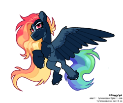 Size: 1280x1067 | Tagged: safe, artist:renhorse, oc, oc:dusky skies, pegasus, pony, female, mare, simple background, solo, transparent background