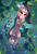 Size: 1300x1900 | Tagged: safe, alternate character, alternate version, artist:nazori, oc, oc only, fish, pony, unicorn, cattails, colored hooves, commission, featureless crotch, horn, lilypad, lying down, on back, outdoors, pond, reeds, solo, unicorn oc, water, ych result