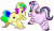 Size: 8800x5160 | Tagged: safe, artist:rainbowtashie, oc, oc:rainbow tashie, oc:voodoo charms, earth pony, hybrid, pony, unicorn, zebra, butt, commissioner:bigonionbean, dialogue, ear piercing, earring, female, flank, fusion, fusion:starlight glimmer, fusion:zecora, jewelry, large butt, lying down, mare, nintendo, nintendo 64, piercing, plot, prone, simple background, striped, the ass was fat, transparent background, writer:bigonionbean, zeeb