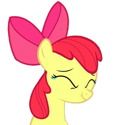 Size: 1266x1368 | Tagged: safe, artist:jan, edit, edited screencap, screencap, apple bloom, earth pony, pony, ask the crusaders, g4, adorabloom, background removed, crying, cute, eyes closed, female, filly, foal, laughing, not a vector, scrunchy face, simple background, solo, stifling laughter, tears of laughter, teary eyes, transparent background