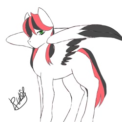 Size: 1280x1280 | Tagged: safe, oc, pegasus, pony, solo