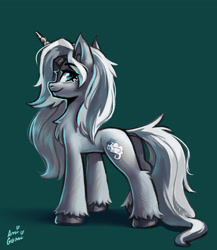 Size: 2000x2300 | Tagged: safe, artist:ami-gami, oc, oc only, pony, unicorn, high res, solo, unshorn fetlocks