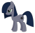 Size: 1280x1221 | Tagged: safe, artist:reitanna-seishin, oc, oc only, oc:minkie pie, earth pony, pony, fanfic:muffins, alternate cutie mark, alternate design, fanfic art, female, mare, obsidian pie, scar, simple background, solo, transparent background