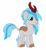 Size: 3651x3929 | Tagged: safe, artist:temerdzafarowo, oc, oc only, oc:atom front, kirin, cute, high res, kirin-ified, looking at you, male, simple background, smiling, solo, species swap, white background